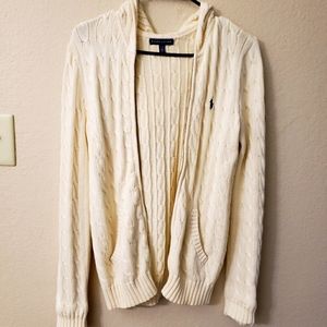 Ralph Lauren zip up cardigan